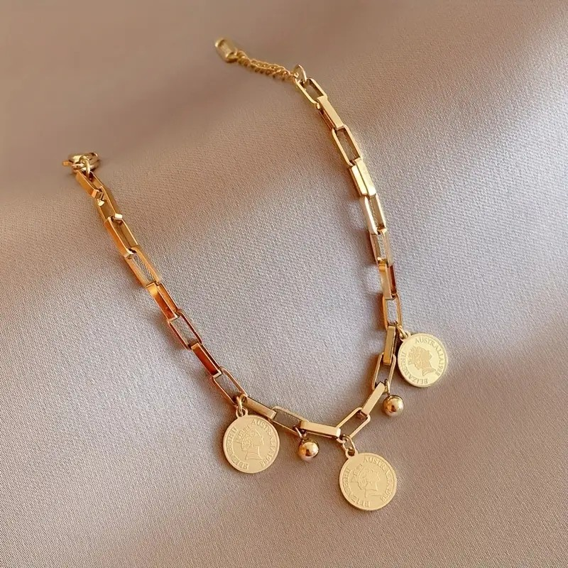 Round Charm Bracelet