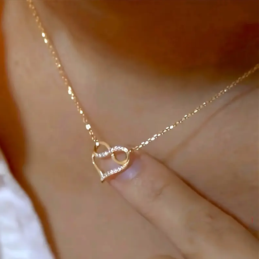 Heart Zirconia Necklace
