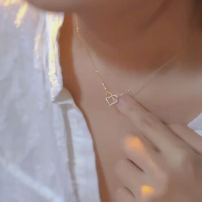 Heart Zirconia Necklace